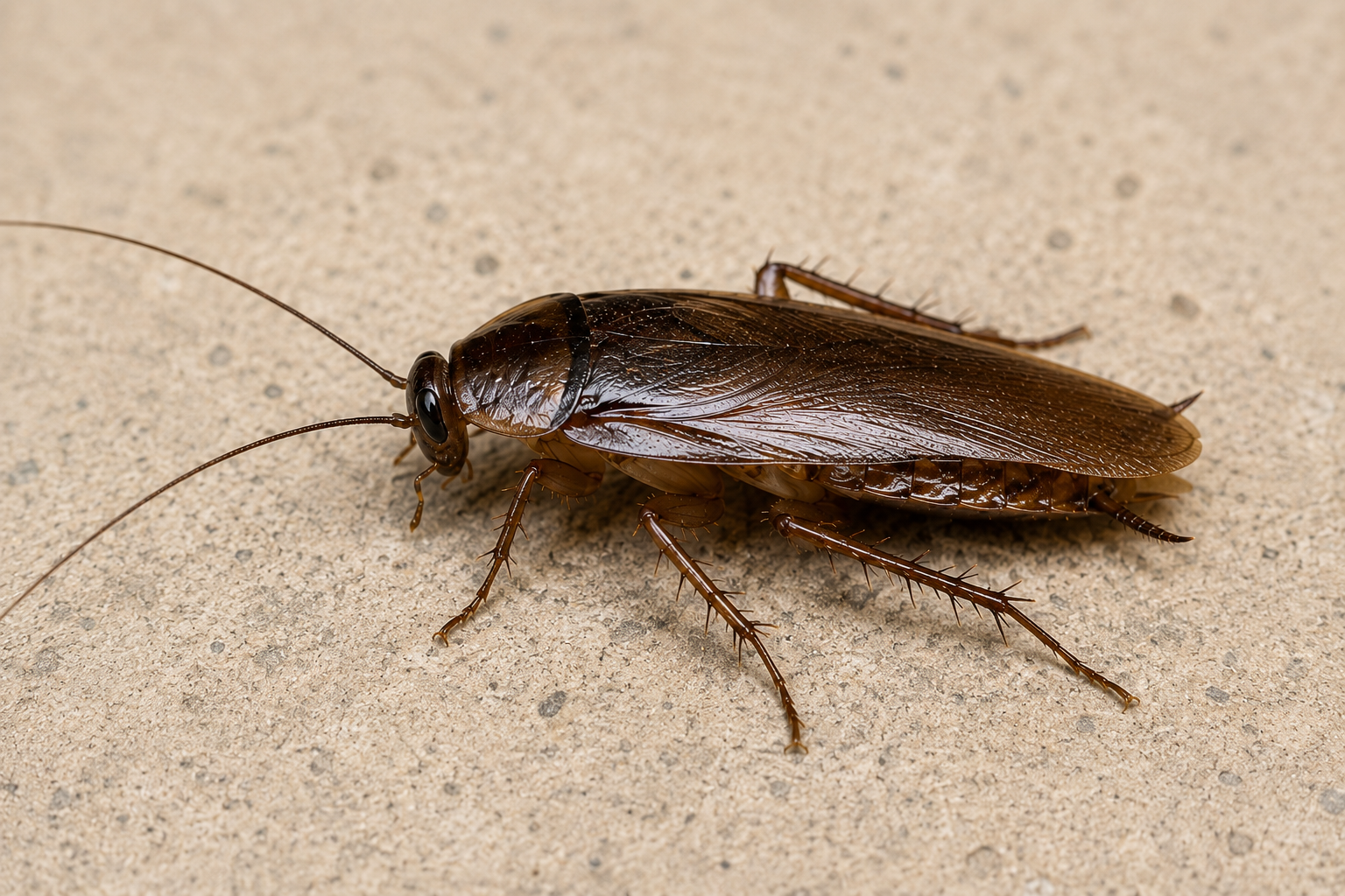 Smoky brown cockroach