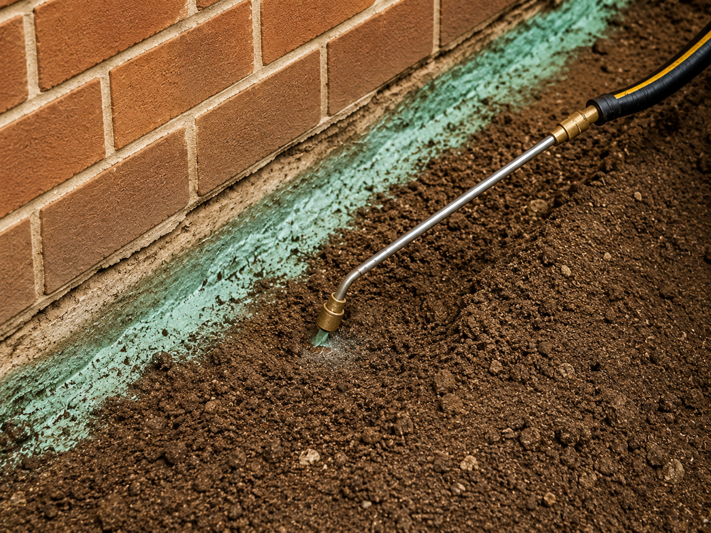 Chemical termite barrier