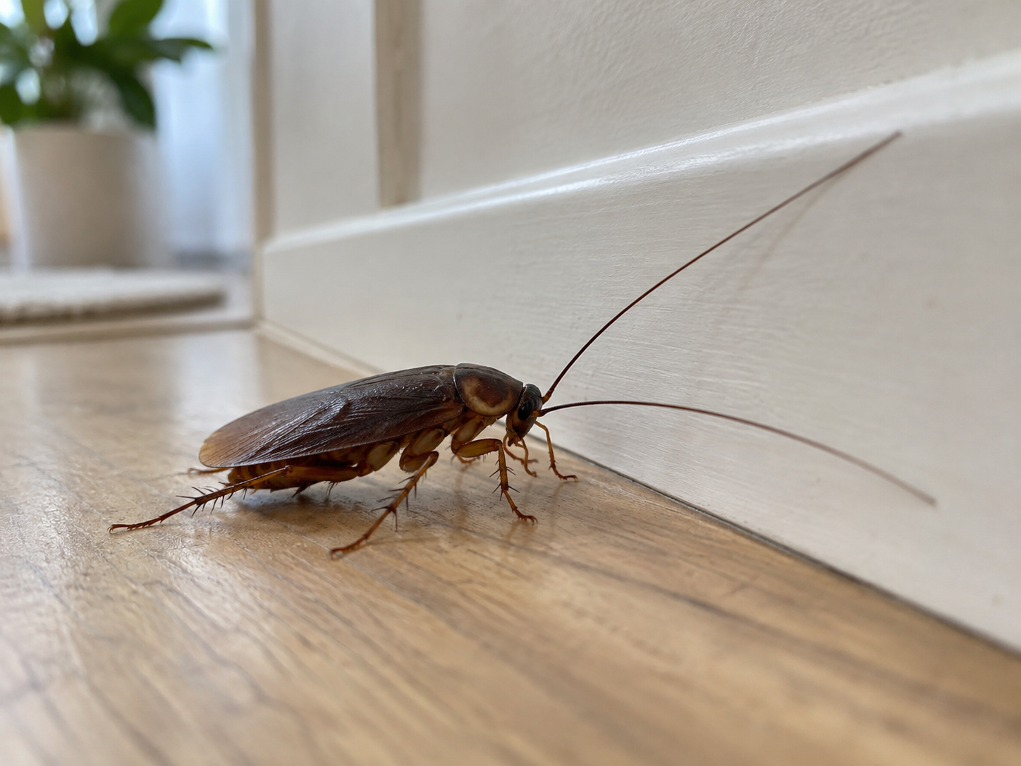 Smoky brown cockroach